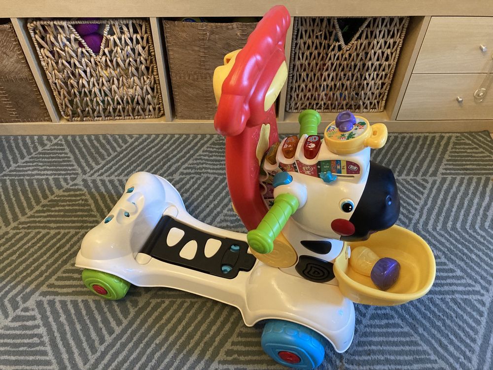 Vtech 3 in 1 zebra best sale scooter smyths