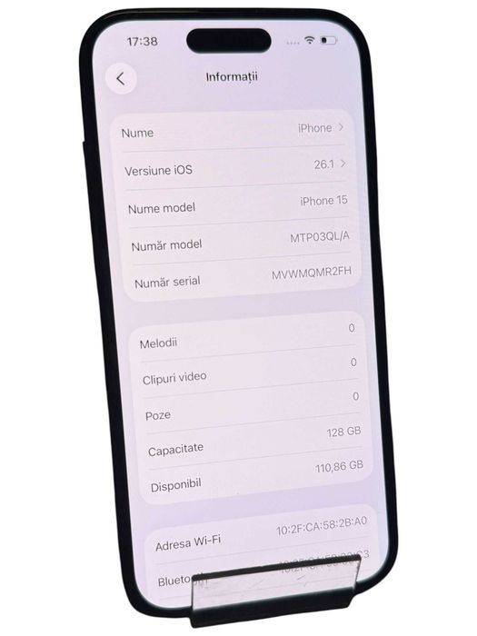 Iphone 15 -72860 / Amanet Cashbook Bacau