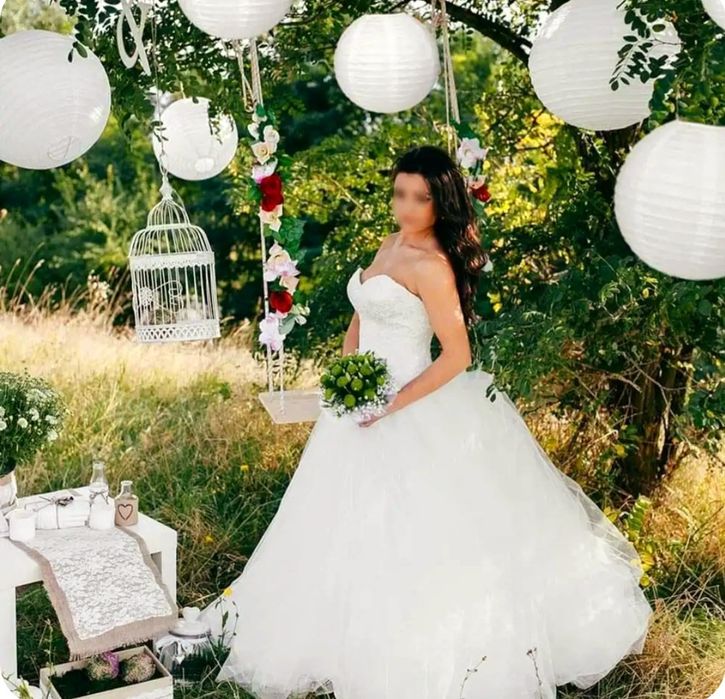 Бумажные фонарики 40см