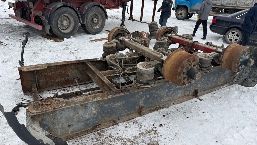 Ось в сборе для полуприцепов, тонар и тп