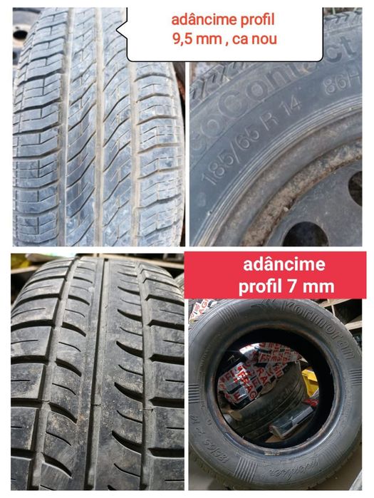 Cauciuc anvelopă vară la bucată , R14 țoli ,livrarea avantajoasă!
