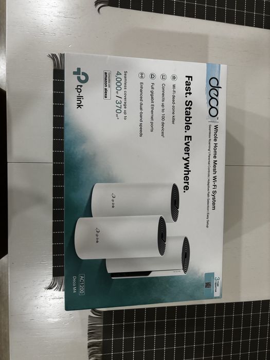 Mesh роутер Deco M4 DECO M4 (3-PACK)