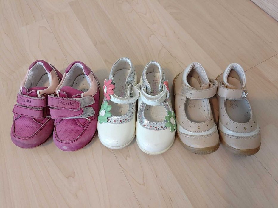 Детски обувки за момиче тодлър номер 22-23, летни и есенни