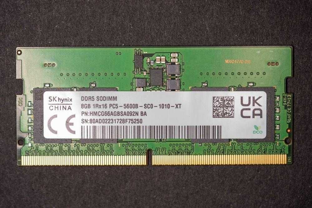 Продам новую оригинальную RAM ОЗУ DDR5 8Gb 5600 SO-DIMM SK Hynix