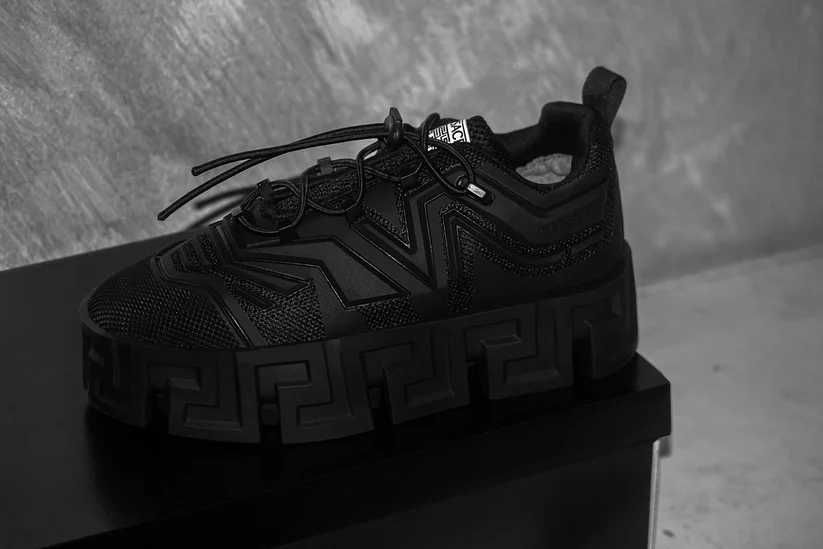 [Premium] Adidasi/sneakers high top/ghete Versace Greca Labyrinth