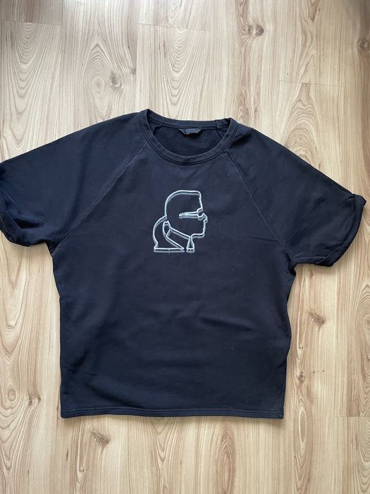 KARL LAGERFELD/мъжки суичър-тениска Owersize XL
