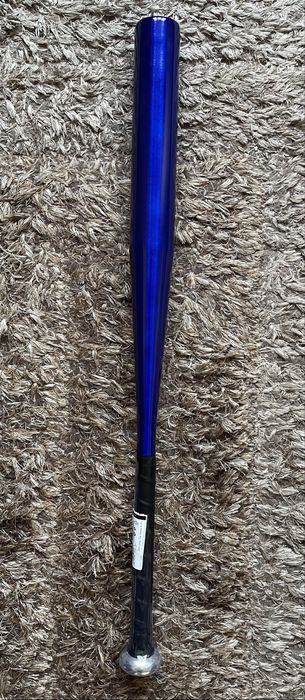 Bata de baseball din aluminiu albastru