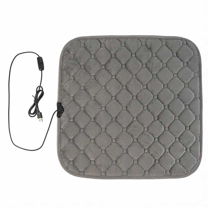 Perna electrica incalzire rapida USB pentru birou sau masina 45x45x3cm