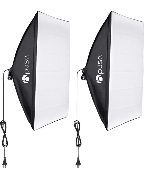 Комплект софтбоксов (2 шт). Стойка 2.1 м. Новое. Из США