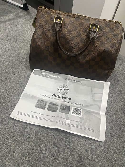 Оригинална чанта Louis Vuitton speedy