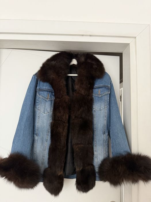 Палто с косъм