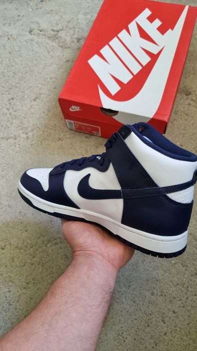 Nike dunk high navy