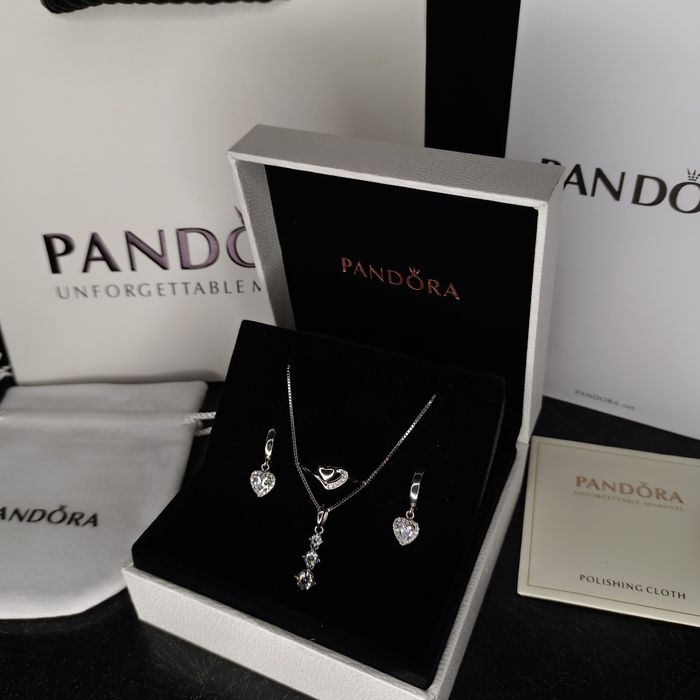 Пандора эксклюзивные наборы, серебро чистое