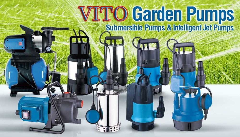 750W Потопяема Помпа VITO за изпомпване на мръсни и чисти води