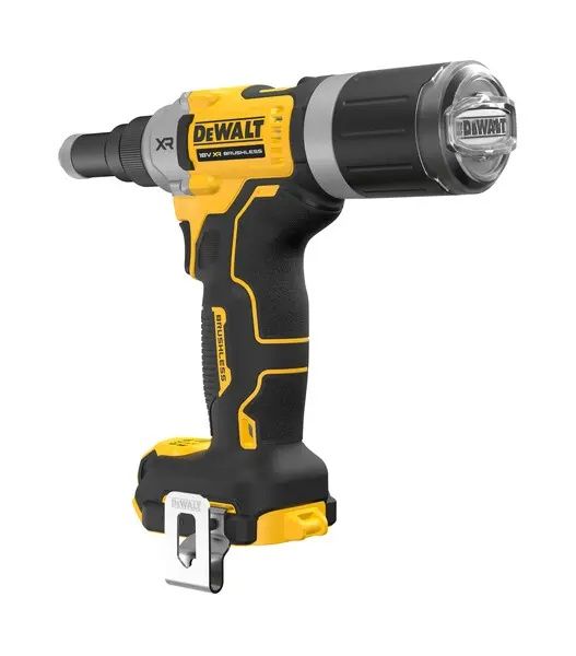 Pistol pentru nituit DeWalt DCF414NT, nituri Ø 4.8 / 6.0 / 6.4 mm, compatibil cu acumulatori 18V XR in valiza TSTAK