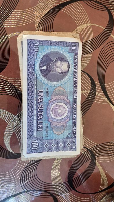 100 Bancnote 100 lei 1966