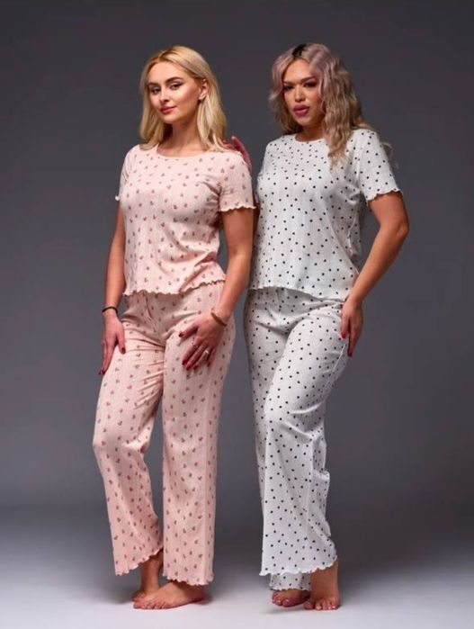 Пижамы женские из ажурного хлопка