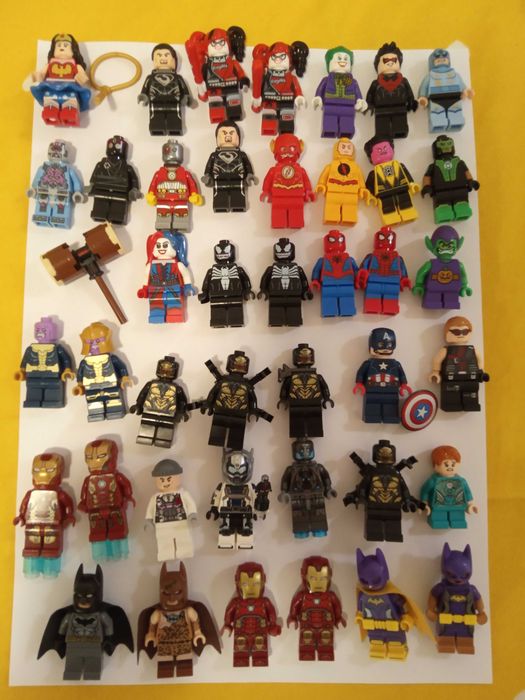 Lego minifigurine super eroi DC si Marvel, TMNT, batman, superman etc