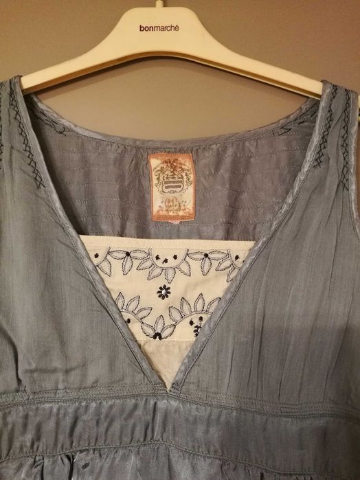 Rochie gri viscoza (S)