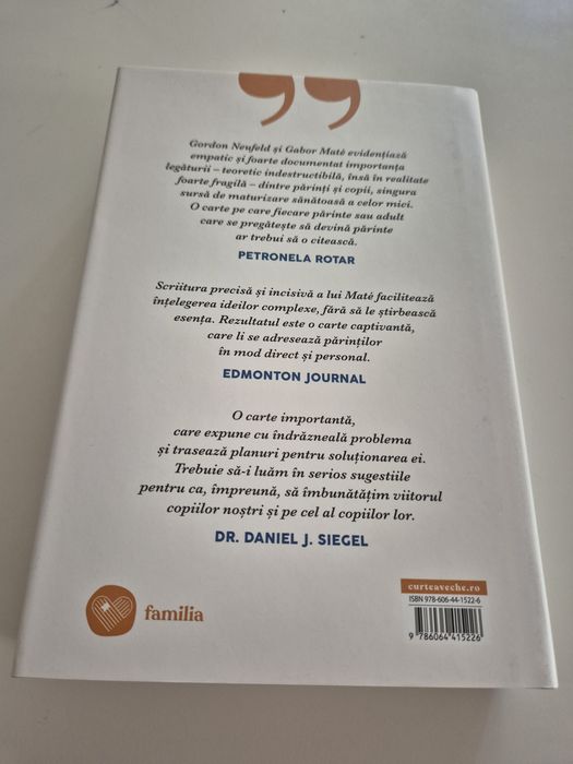 Vand Ține-ți copiii aproape.Ediție adăugită Gabor Maté, Gordon Neufeld