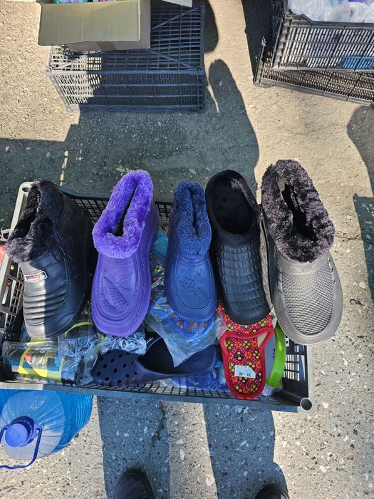 Галоши высокие утеплённые