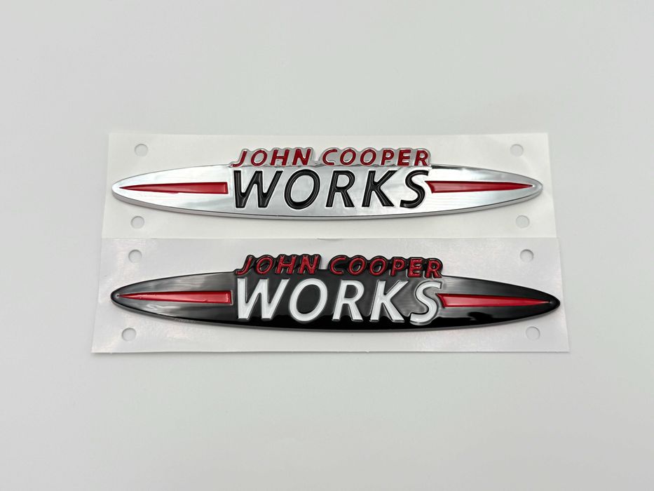 Emblema MINI COOPER John Cooper Works negru