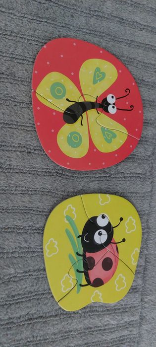 Set puzzle, lemn