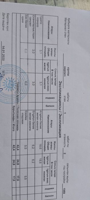 Продам 2х комнатную квартиру