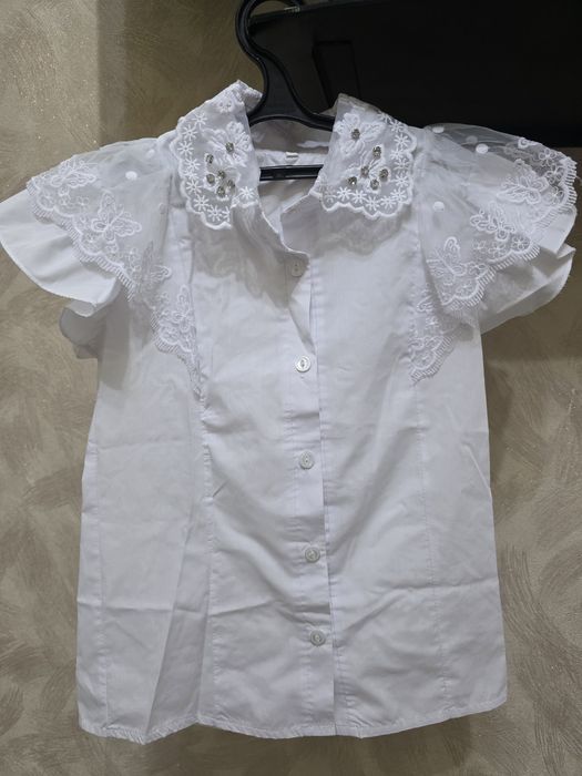 Блузки в школу для девочки