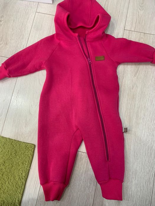 Продается детский слип на флисе и шапочка