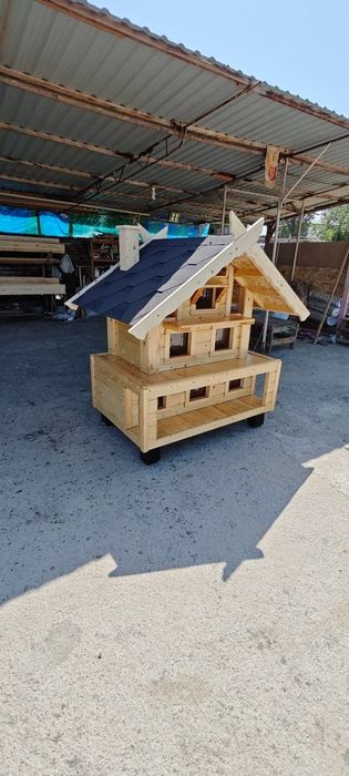 Кошкин Дом люкс-класса, готовый. Каталог.