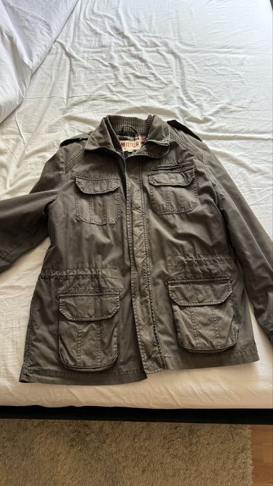 Geaca Mustang gri petrol