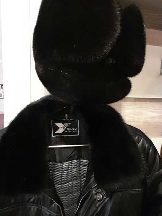 Шапка ушанка  норка мужская