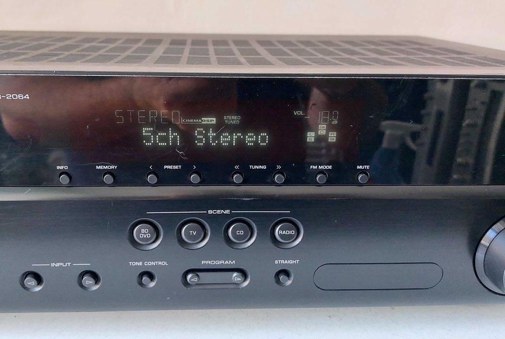 Yamaha HTR 2064 amplificator 4K 3D HDMI receiver 5.1 statie