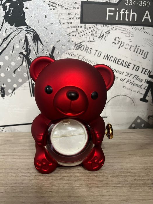 Ursulet decorativ cu trandafir