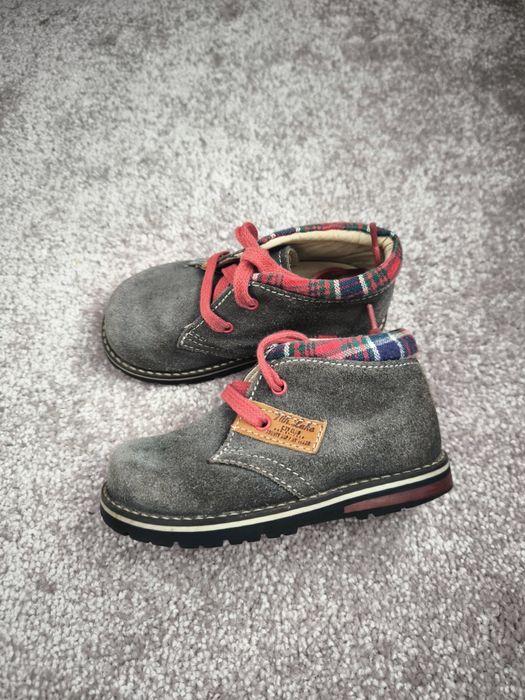 Pantofi  primăvară Chicco piele întoarsă 23