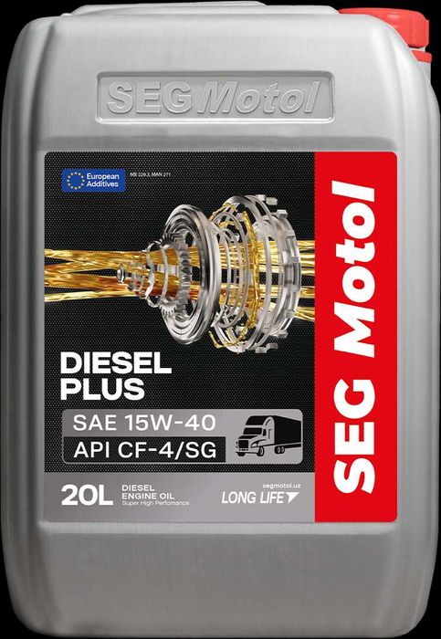 Моторное масло SEG Motol 15W40 / 20W50 CF-4.