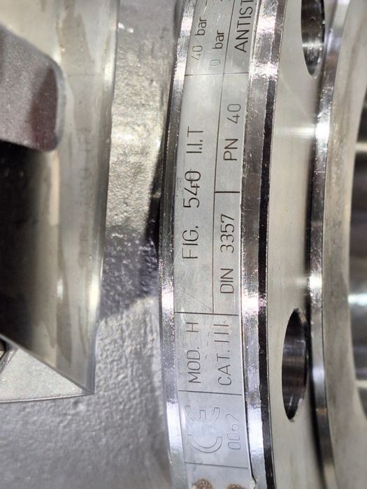 Неръждаем сферичен кран DN100