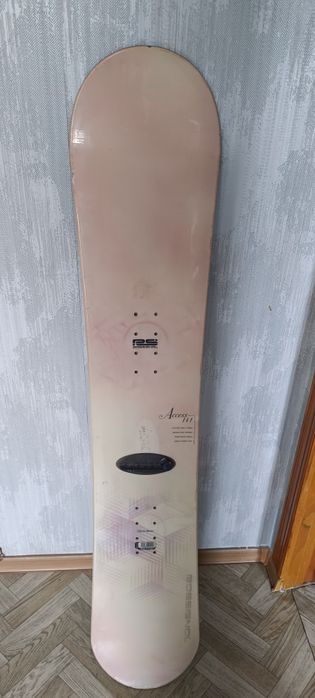 Сноуборд с ботинками