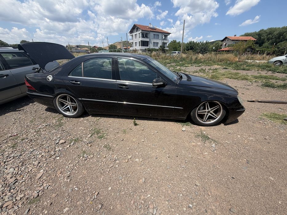 Mercedes S320 CDI W220 204hp дизел автомат на части