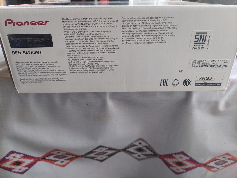 Pioneer  DEH-S4250BT ARGINAL