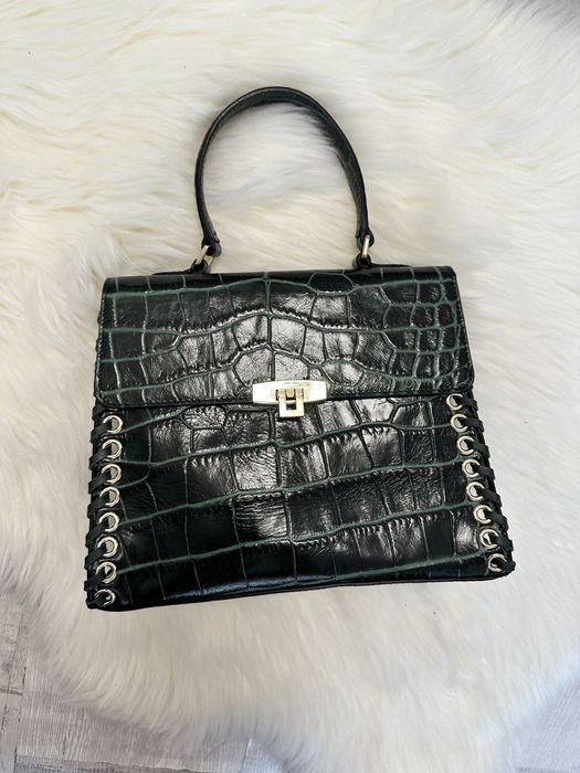 Geanta din piele Massimo Dutti