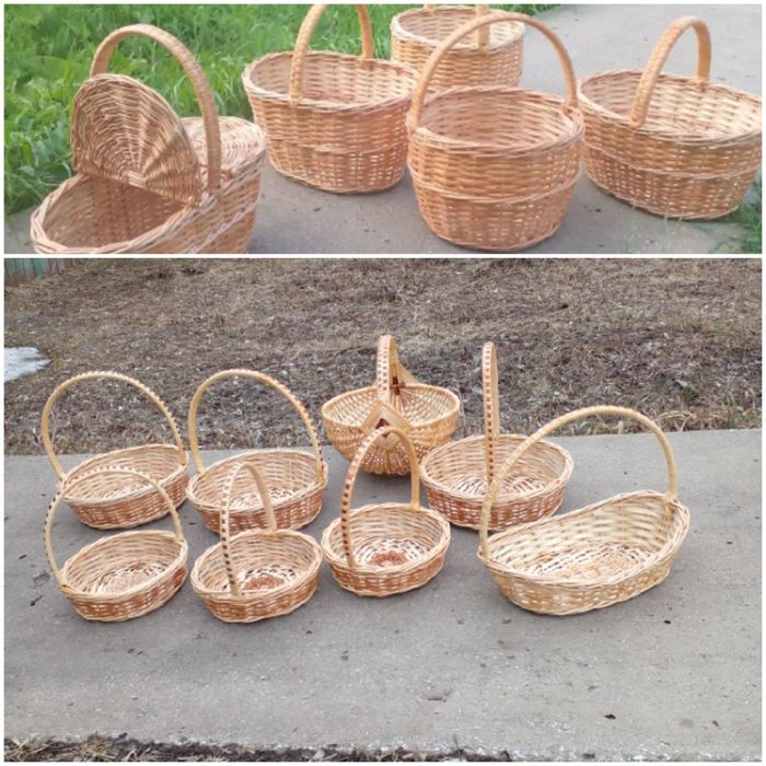 Кресло-качалку плетеное