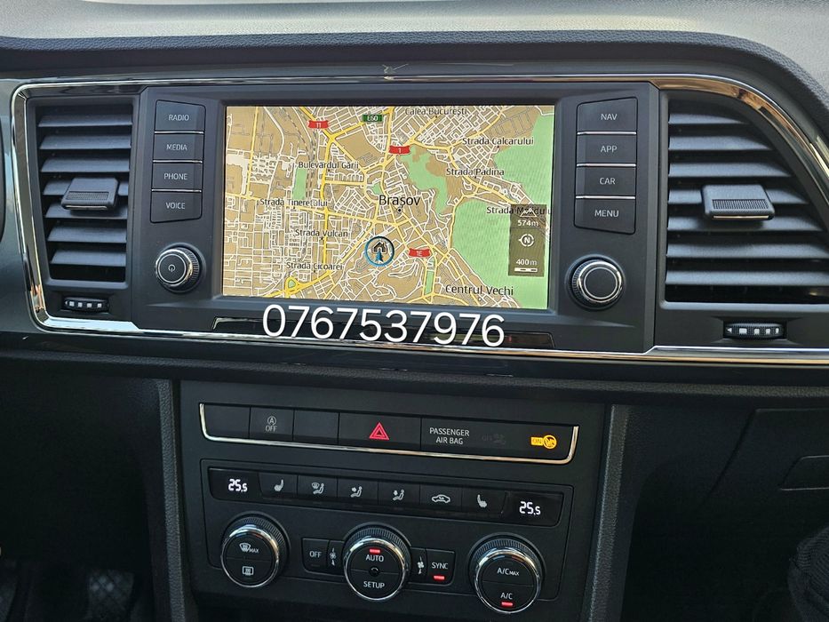 FullLink Waze Apple CarPlay/Android Auto Seat Cupra Leon,Arona,Ateca