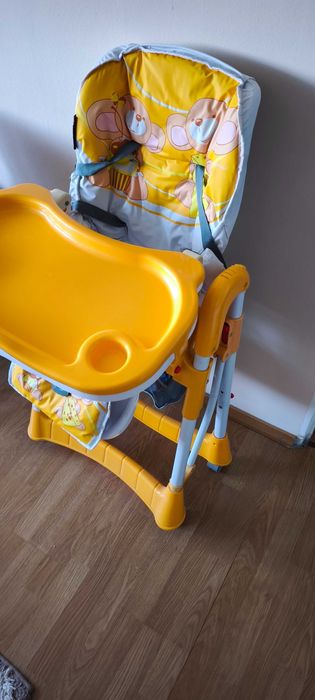 детско столче за хранене Lorelli Primo (Yellow Bear / Мечета)