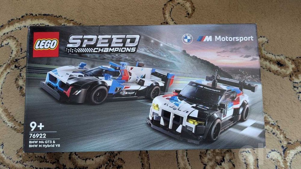 Новый Lego 76922 Speed Champions BMW M4 GT3 & BMW M Hybrid V8