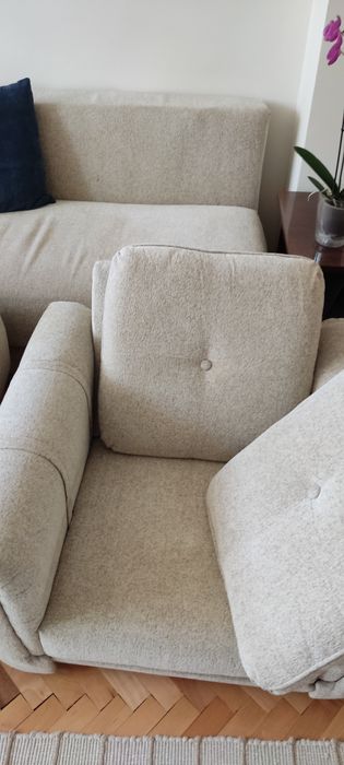 Разтегателен диван и два фотьойла