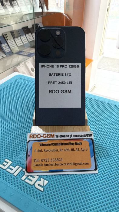 Iphone 15 Pro 128Gb Neverlock/Garantie