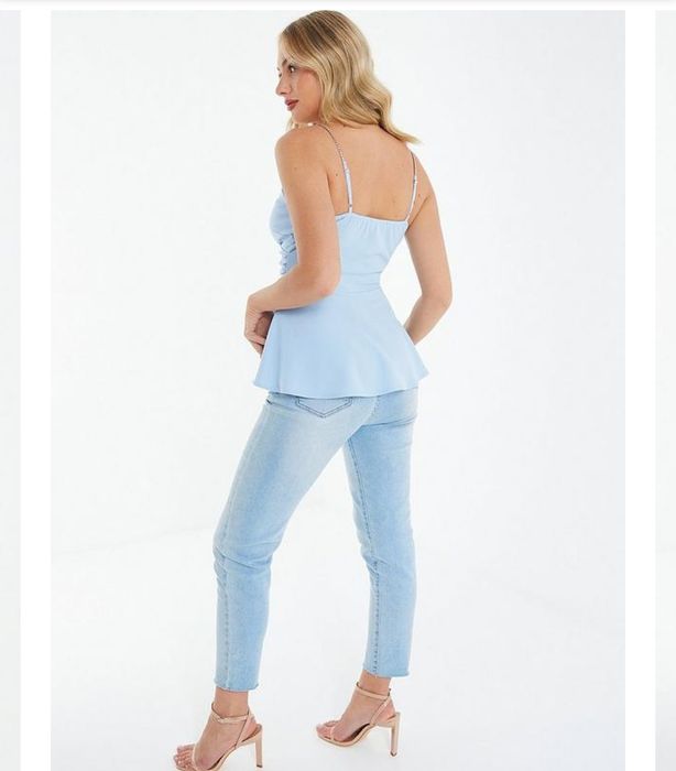 Top maieut culoare Baby blue