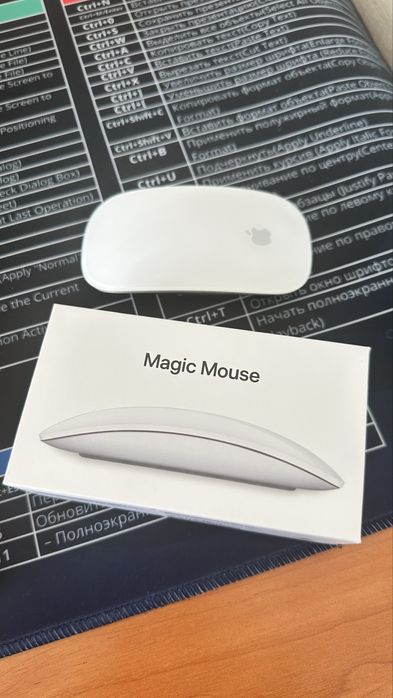 Мышь Apple Magic Mouse 4 MXK53ZM/A белый